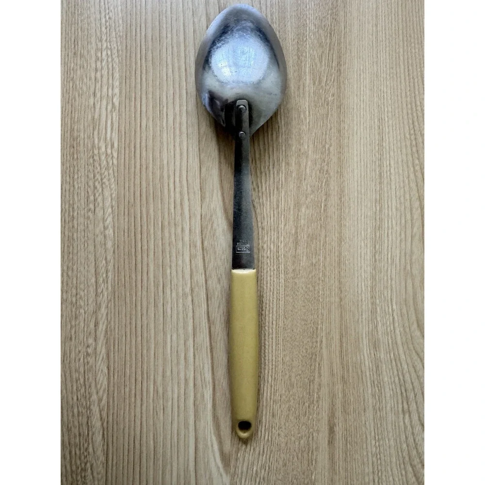Vintage Sears Stainless Steel Serving Spoon Made in USA